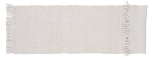 Obdélníkový koberec Betina, bílý, 250x80