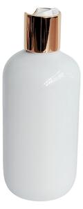 Dávkovač na mýdlo 300 ml bílý s bílo-zlatým DISC TOP BELA