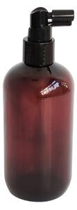 Dávkovač na mýdlo 300 ml hnědý s černým sprejem BELA
