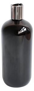 Dávkovač na mýdlo 500 ml černý s černo-stříbrným DISC TOP BELA