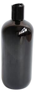Dávkovač na mýdlo 500 ml černý s černým DISC TOP BELA
