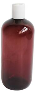 Dávkovač na mýdlo 500 ml hnědý s bílým DISC TOP BELA