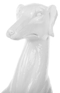 Dekorativní figurka bílá 80 cm GREYHOUND