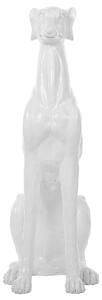 Dekorativní figurka bílá 80 cm GREYHOUND