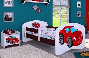Dětská postel bez šuplíku 180x90cm RED CAR