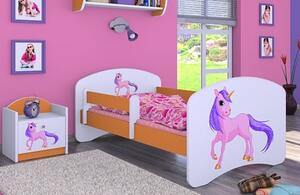Dětská postel bez šuplíku 160x80cm JEDNOROŽEC
