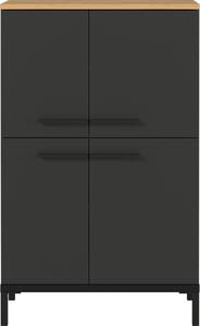 Tmavě šedá koupelnová skříňka GEMA Chonk 97 x 60 cm