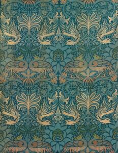 Obrazová reprodukce Peacock and Dragon Textile Design, c.1880, Morris, William