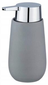 Ruční dávkovač mýdla stojací Wenko 320 ml šedý