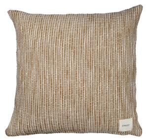 ERNST Bavlněný povlak na polštář Rustic Caramel/Beige - 50 x 50 cm EF566