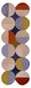 BĚHOUN, 80/230 cm, modrá, rezavá Flair Rugs - Online Only koberce & rohožky, Online Only