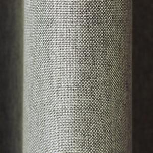 Kusový závěs s kroužky Lens - tm. šedý 250 x 140 cm