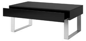 Konferenční stůl Celeste 110cm, černý lesk