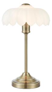 Markslöjd 109179 - Stolní lampa KURAGE 1xE27/60W/230V mosaz/bílá