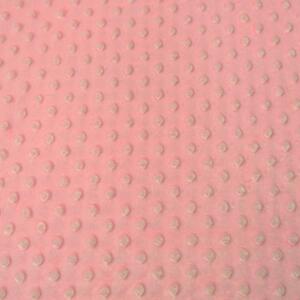Minky puntíky - růžové 160