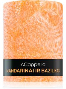 ACappella Mandarin and Basil vonná svíčka 80 g