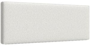 HOMCOM čalouněné plovoucí čelo postele s lněným vzhledem, 160 × 60 cm (krémové) | Aosom