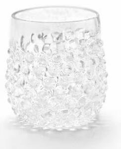 Sada ručně foukaných sklenic 4 ks Čírá 200 ml