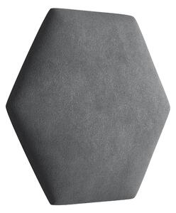 Čalouněný panel Hexagon - Tmavá šedá 2315 - eTapik