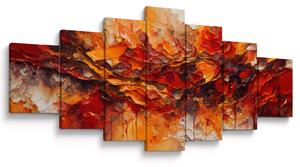 Obraz - Abstrakce (210x100 cm)