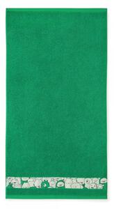 Dětský ručník - Zvířátka zelené 30x50