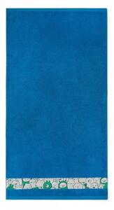 Dětský ručník - Zvířátka modré 30x50