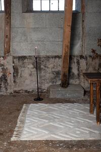 Obdélníkový koberec Dahlia, bílý, 230x160