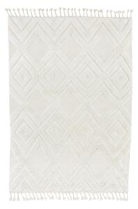 Obdélníkový koberec Dahlia, bílý, 400x300