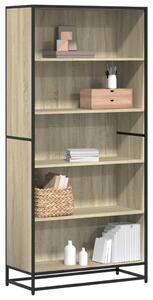 Knihovna dub sonoma 80,5 x 35 x 170,5 cm kompozitní dřevo 3300856