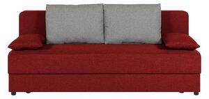 ROZKLÁDACÍ POHOVKA, textil, kompozitní dřevo, červená P & B - Rozkládací pohovky, Online Only