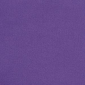 Třímístná fialová sametová pohovka CHESTERFIELD