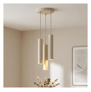 Brilagi - Lustr na lanku TUBE 3xGU10/15W/230V béžová/zlatá