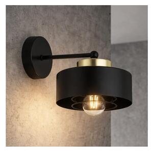 Brilagi - Nástěnná lampa SPRING 1xE27/60W/230V černá/zlatá