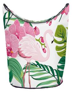 Koš na prádlo flamingos favorite orchid (60l)