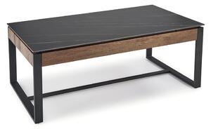 Konferenční stolek Romana, černá / ořech