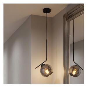 Brilagi - Lustr na lanku DIOR 1xE27/60W/230V černá/kouřová šedá