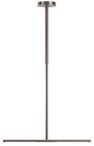 Umage Stříbrné kovové závěsné LED světlo Omni 74 cm