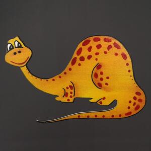 AMADEA Dřevěný magnet dinosaurus, 20 cm