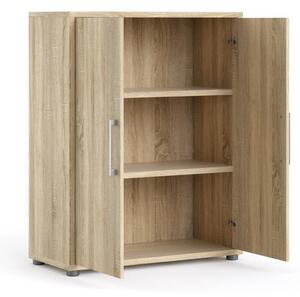 Skříň Modulo 89 x 40 x 113 cm, dveře dřevo, dub sonoma