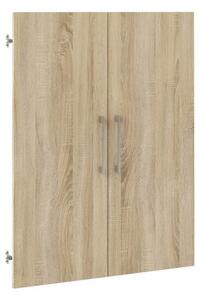 Skříň Modulo 89 x 40 x 113 cm, dveře dřevo, dub sonoma