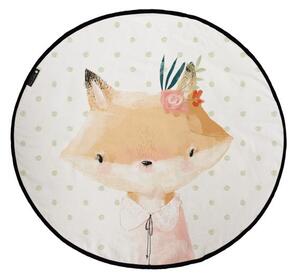 Látkový dekorativní koberec Forest School - Girl Fox