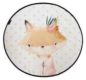 Látkový dekorativní koberec Forest School - Girl Fox