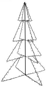Vánoční stromek kužel - 240 LED světel - dovnitř i ven | 115x150 cm