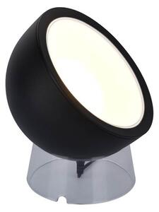 Stolní chytrá LED lampa GLOBE s bluetooth a RGB funkcí, 9,5W, kulatá, černá