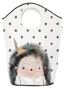 Koš na prádlo a hračky Forest School-Hedgehog Boy (80l)