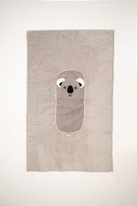 Deka Crochetts Deka Šedý Koala 85 x 145 x 2 cm