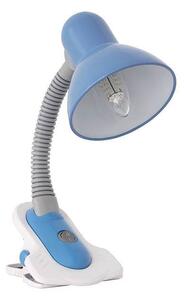 Stolní lampa s klipem SUZI, 1xE27, 60W, modrá