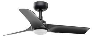 FARO 33825WT1S - LED Stm. ventilátor HEY S 10W/230V CCT pr. 90 cm černá WT + DO