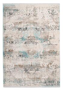 VINTAGE KOBEREC, 80/150 cm, tyrkysová, šedohnědá - Online Only koberce & rohožky, Online Only