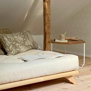 Černá dřevěná dvoulůžková postel Karup Design Senza 160 x 200 cm
